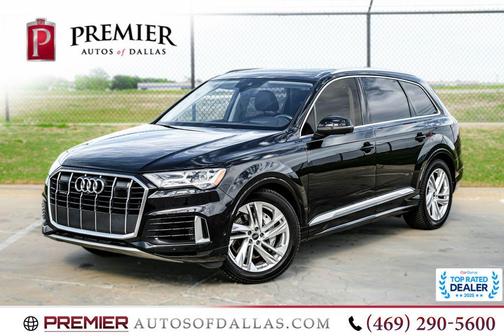 Mythos Black Metallic 2023 Audi Q7 55 Prestige