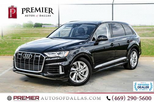 Mythos Black Metallic 2023 Audi Q7 55 Prestige