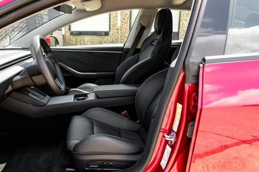 Red 2024 Tesla Model 3 Performance