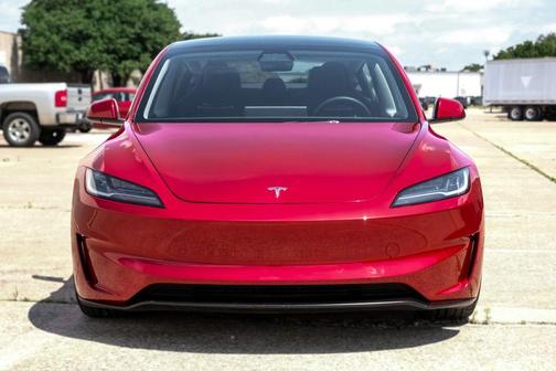 Red 2024 Tesla Model 3 Performance