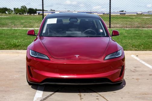 Red 2024 Tesla Model 3 Performance