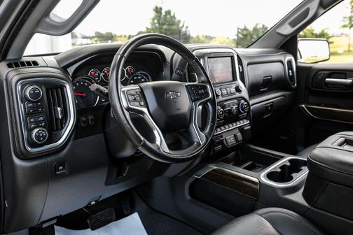 Satin Steel Metallic 2021 Chevrolet Silverado 1500 LT Trail Boss