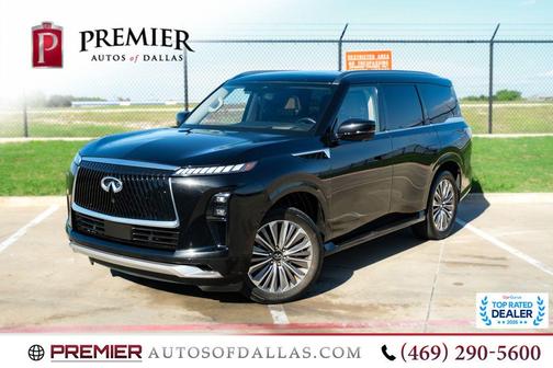 Mineral Black 2025 INFINITI QX80 SENSORY