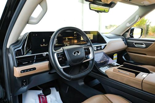 Mineral Black 2025 INFINITI QX80 SENSORY