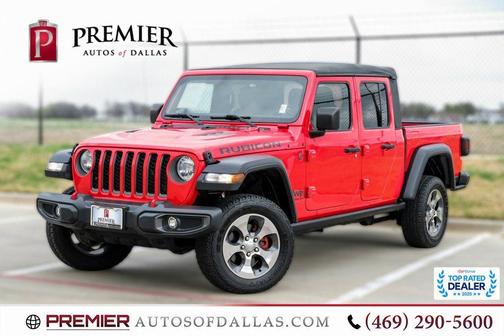 Firecracker Red Clearcoat 2021 Jeep Gladiator Rubicon