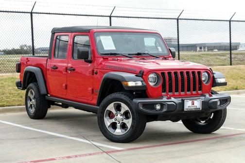 Firecracker Red Clearcoat 2021 Jeep Gladiator Rubicon