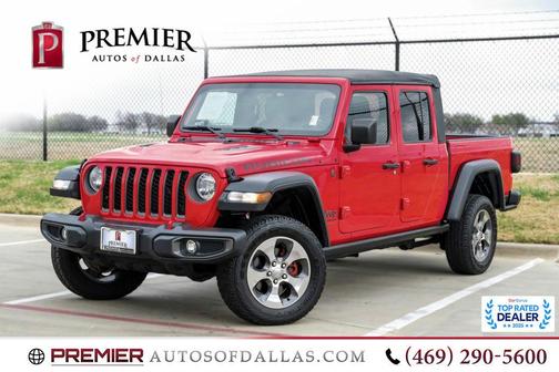 Firecracker Red Clearcoat 2021 Jeep Gladiator Rubicon