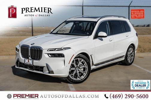 Alpine White 2025 BMW X7 xDrive40i