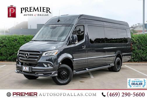 Selenite Gray Metallic 2023 Mercedes-Benz Sprinter 3500XD High Roof
