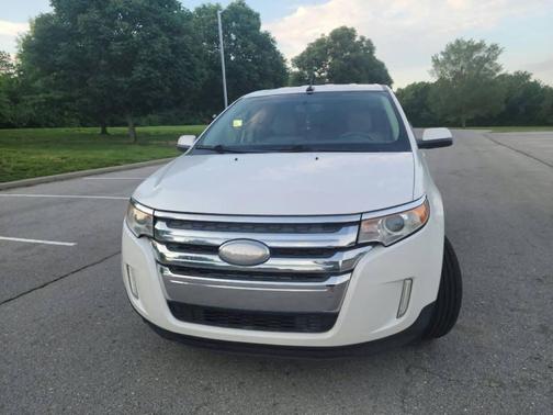 White Platinum Tri-Coat Metallic 2013 Ford Edge Limited