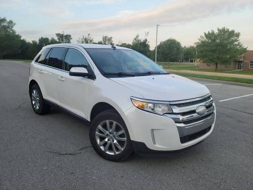 White Platinum Tri-Coat Metallic 2013 Ford Edge Limited