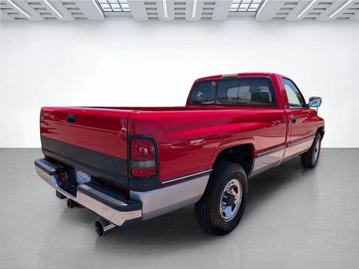 Red 1995 Dodge Ram 2500 LT