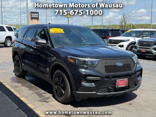 Black 2021 Ford Utility Police Interceptor Base