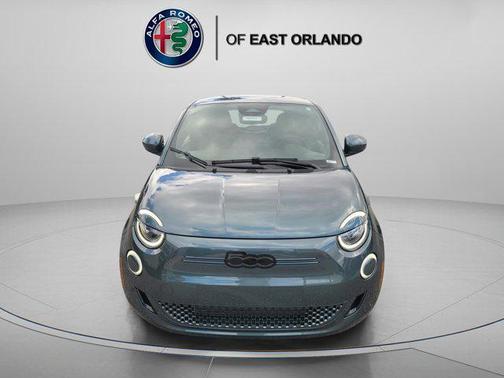 Green Metallic 2025 FIAT 500e Giorgio Armani FWD