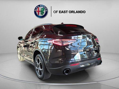 Vulcano Black Metallic 2025 Alfa Romeo Stelvio Sprint AWD
