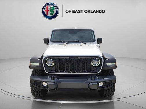 Bright White Clearcoat 2025 Jeep Wrangler 4xe Willys
