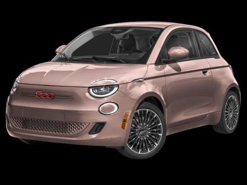 Rose Gold 2026 FIAT 500e Coupe