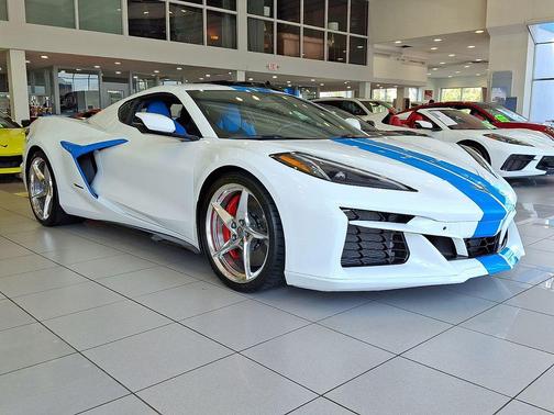 Arctic White 2024 Chevrolet Corvette E-Ray RWD Coupe 3LZ