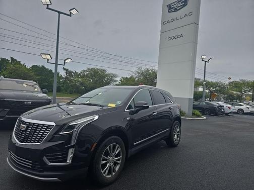 Stellar Black Metallic 2023 Cadillac XT5 Premium Luxury