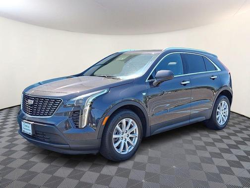 Galactic Gray Metallic 2023 Cadillac XT4 Luxury