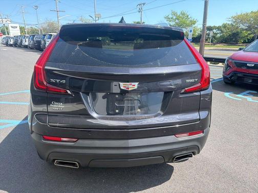 Galactic Gray Metallic 2023 Cadillac XT4 Luxury