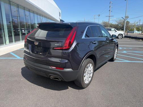 Galactic Gray Metallic 2023 Cadillac XT4 Luxury