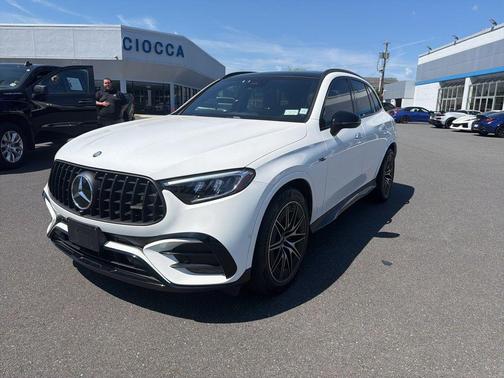 White 2026 Mercedes-Benz AMG GLC 43 4MATIC