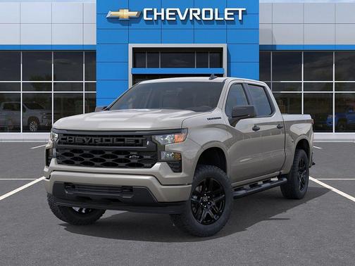 Summit White 2026 Chevrolet Silverado 1500 Custom