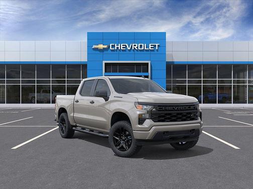 Summit White 2026 Chevrolet Silverado 1500 Custom