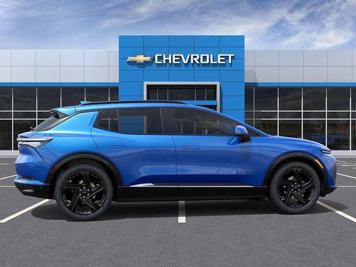 Riptide Blue Metallic 2025 Chevrolet Equinox EV RS