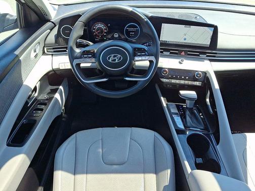 Ceramic White 2023 Hyundai ELANTRA HEV Limited