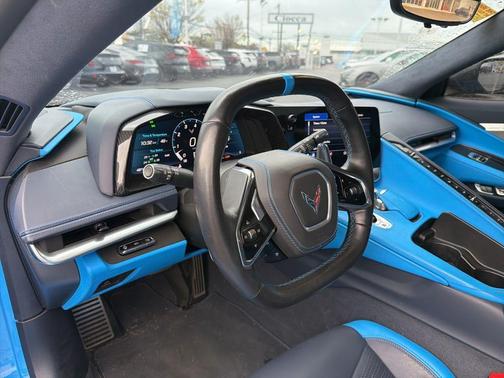Blue 2021 Chevrolet Corvette Stingray w/3LT