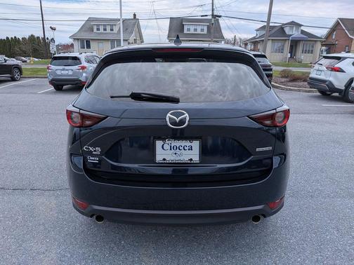 Deep Crystal Blue Mica 2021 Mazda CX-5 Touring