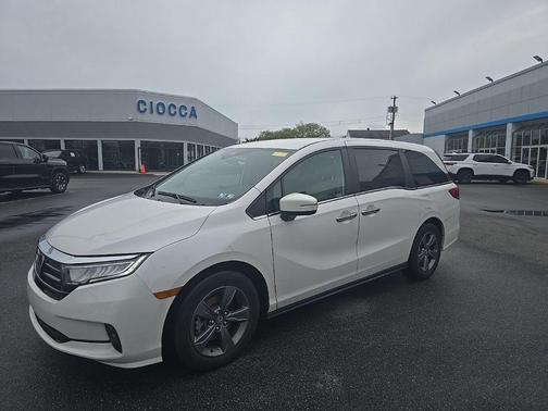Platinum White Pearl 2024 Honda Odyssey EX