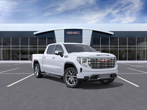 Glacier White Tricoat 2026 GMC Sierra 1500 Denali