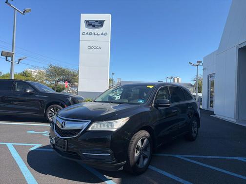 Crystal Black Pearl 2014 Acura MDX 3.5L