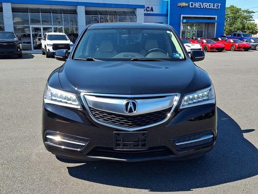 Crystal Black Pearl 2014 Acura MDX 3.5L