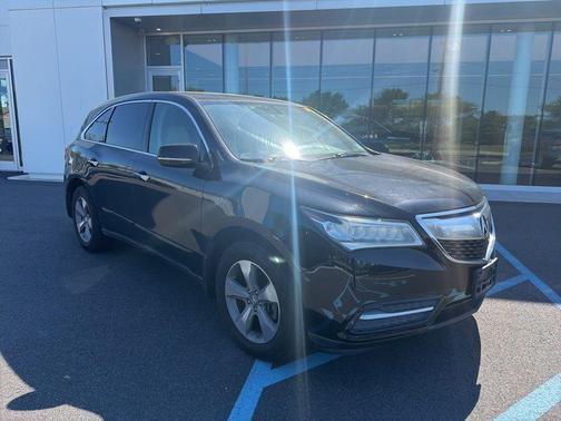 Crystal Black Pearl 2014 Acura MDX 3.5L
