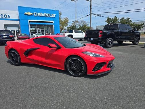 Torch Red 2025 Chevrolet Corvette Stingray w/2LT