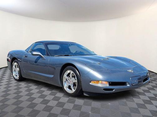 Medium Spiral Gray Metallic 2003 Chevrolet Corvette Base