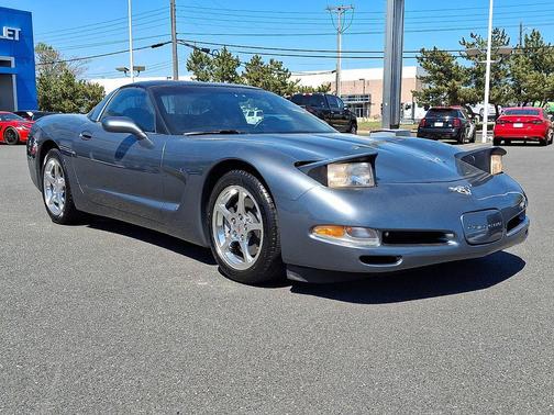 Medium Spiral Gray Metallic 2003 Chevrolet Corvette Base