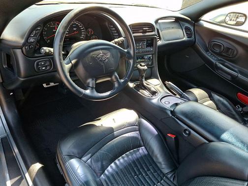 Medium Spiral Gray Metallic 2003 Chevrolet Corvette Base