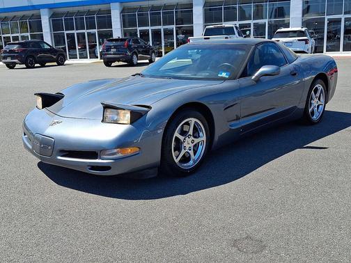 Medium Spiral Gray Metallic 2003 Chevrolet Corvette Base