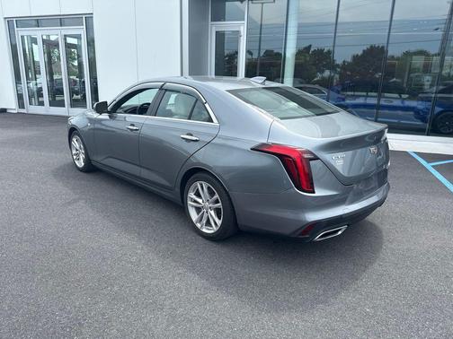Satin Steel Metallic 2021 Cadillac CT4 Luxury