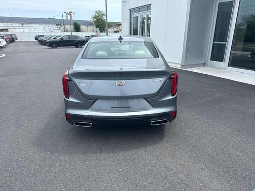 Satin Steel Metallic 2021 Cadillac CT4 Luxury
