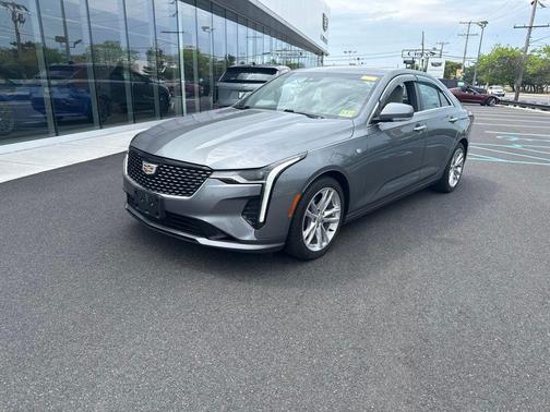 Satin Steel Metallic 2021 Cadillac CT4 Luxury