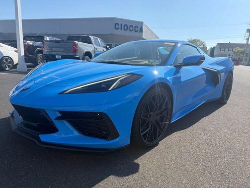Blue 2020 Chevrolet Corvette Stingray w/3LT