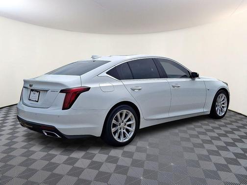 Summit White 2023 Cadillac CT5 Luxury