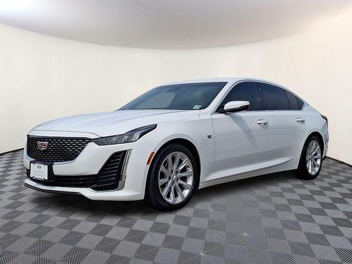 Summit White 2023 Cadillac CT5 Luxury