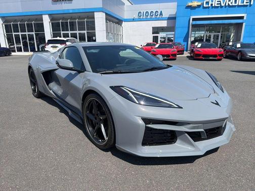 Sea Wolf Gray Tricoat 2025 Chevrolet Corvette E-Ray RWD Convertible 1LZ